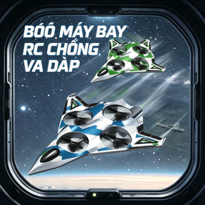 Máy Bay RC Nhào Lộn 360 độ – Cân Bằng ổn định, Chống Va đập, Dễ điều Khiển, đồ Chơi Bay An Toàn Cho Bé Trai