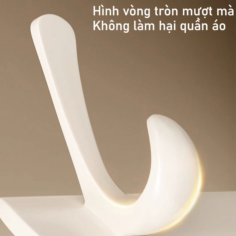 Móc Treo Quần Áo Đa Năng Cao Cấp, Thép Carbon Chống Han Gỉ, 6/7/8 Móc, Dùng Cho Phòng Ngủ, Cửa Ra Vào, Nhà Bếp
