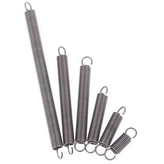 LJF 1Pc Nối Dài Căng Thẳng Lò Xo Lò Xo Thép Móc Mở Rộng Lò Xo Dây Dia 1.0mm VN