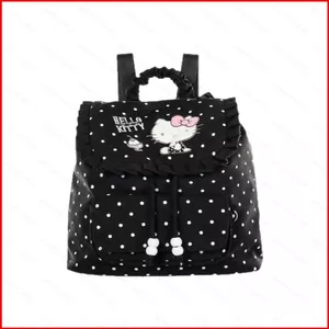 GC2 Sanrio HELLO KITTY Ba Lô Dành Cho Học Sinh Dung Tích Lớn Nhẹ In Hình Thời Trang Nữ Đi Học CG2
