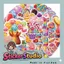Set 60 Sticker Kẹo Ngọt Donut Kem Chống Nước Dán Laptop Vali Mũ Bảo Hiểm Sổ Tay