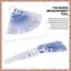 1 gói Dụng cụ đo cảm biến bằng nhựa Dụng cụ đo độ dày 0,05-3mm Máy đo cảm biến 25 trong 1 để đo khoảng cách (R F C V)