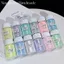 Long lanh siêu mịn 0,1mm|Bột kim cương pha lê|Strobe Highlight DIY Long lanh dầu|Chất liệu làm móng tay Mercury Secret Realm 12 màu