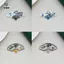 Quạt tre in hình vintage phong cách Trung Hoa, phù hợp làm DIY cho bông tai và móc khóa
