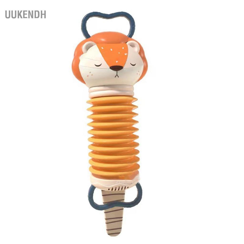 Uukendh Âm nhạc Accordion 6 Hiệu ứng âm thanh Vui nhộn Lục lạc Giấy Hình dáng dễ thương Bé có thể uốn cong Giáo dục sớm cho chuyến đi gia đình tại nhà