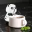 Quạt Làm Mát Thực Phẩm Mini Có Thể Điều Chỉnh Dễ Thương Làm Mát Nhanh Chó Máy Làm Lạnh Cà Phê Cho Cốc Đồ Uống Nóng Đồ Uống Sữa jiwvn