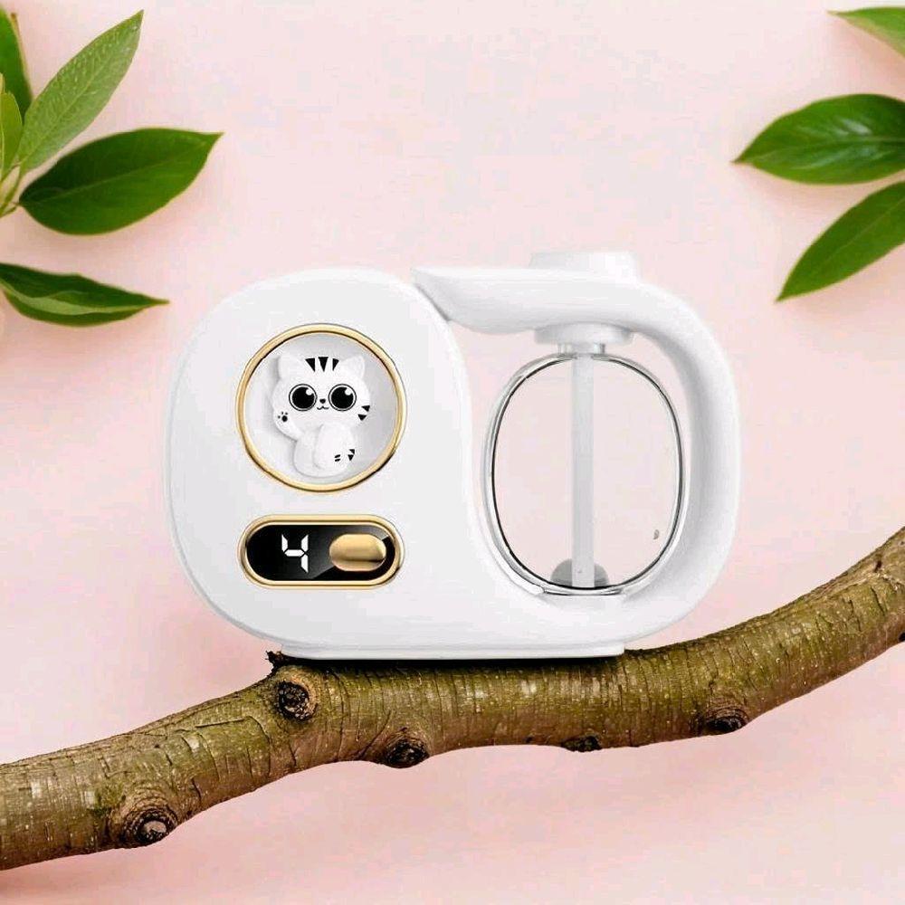 ( Mới 2026 ) Máy xông tinh dầu PW26 hình mèo treo tường, máy phun sương phòng khách phòng ngủ nhiều mùi hương