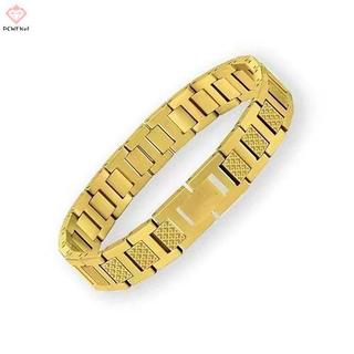 PCWKKef Thép không gỉ Họa Tiết Cá Sấu Vòng Tay Thời Trang Hình Unisex Quà Tặng Kinh Doanh Mới