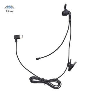 ELBBKG 1 Cái Cho V6 Pro V4C Plus Q8 F6 V7 Judge Ear Inte Tai Nghe Type-C Giao Diện USB-C Trọng Tài Tai Nghe Trong Tai Mới