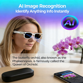 2025 Kính râm thông minh S1 mới có Camera HD AI Dịch cuộc gọi Bluetooth Trợ lý giọng nói Tính năng dành cho nam nữ Kính thông minh