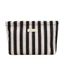 FAVORITEGOODS Dụng cụ trang điểm có dây kéo, Túi đựng mỹ phẩm sọc dung tích lớn đa chức năng, Túi đựng đồ nhẹ di động Du lịch