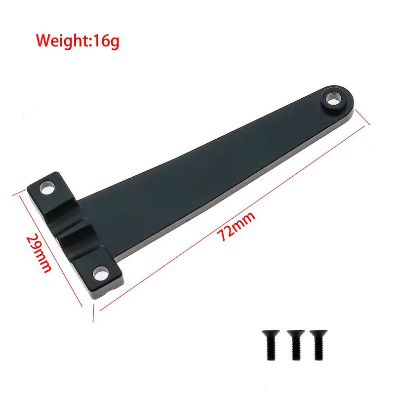 Kim Loại Trước Khung Xe Kết Nối Tấm Cho Tamiya CW-01 CW01 Hộp Cơm Trưa Nửa Đêm Bí Ngô Quái Vật Cánh Cứng Nâng Cấp Phần Phụ Kiện