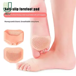 J & U Silicone Gót Chân Bảo Vệ Miếng Lót Chân Trước Plantar Fasciitis Nam Nữ Phòng Ngừa Đau Chân Mới