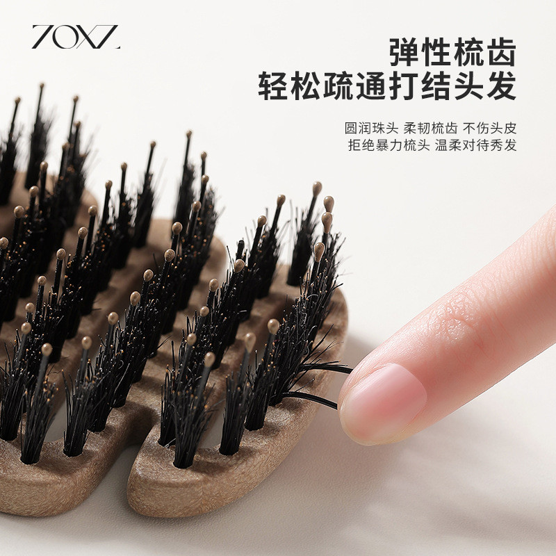 Lược chăm sóc tóc P Pine Tower 100-Hole Fluffy Massage Head Ribs Lược
