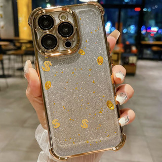 Năm Mới Thần Tài Túi Đựng Tiền Cây Ốp Lưng Điện Thoại Samsung Galaxy A31 A51 A21S A50 A30 A20 A32 A52 A02S A02 A22 A12 A10S A03 Core Túi Khí Mạ Điện Bling Lấp Lánh 3D Cover