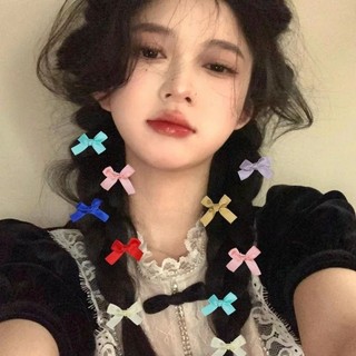 8 / 24 / 40 Cái Kẹp Tóc Nơ Nhiều Màu - Kẹp Tóc Ruy Băng Lụa Ngọt Ngào Hàn Quốc Cho Bé Gái