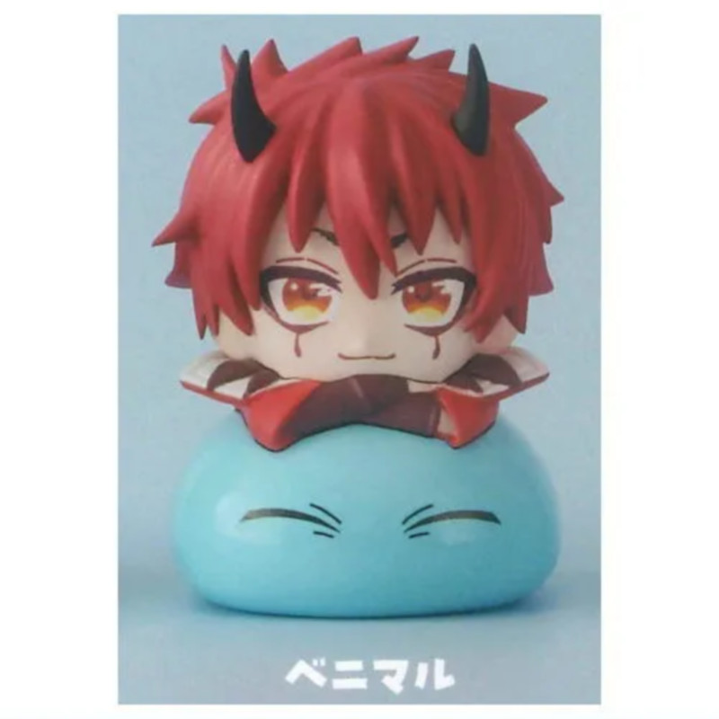 [BTF] Hàng có sẵn Nhật Bản BUSHIROAD Gashapon Tái sinh Slime Phiên bản Q nằm trên Slime Ba chiều BEL5