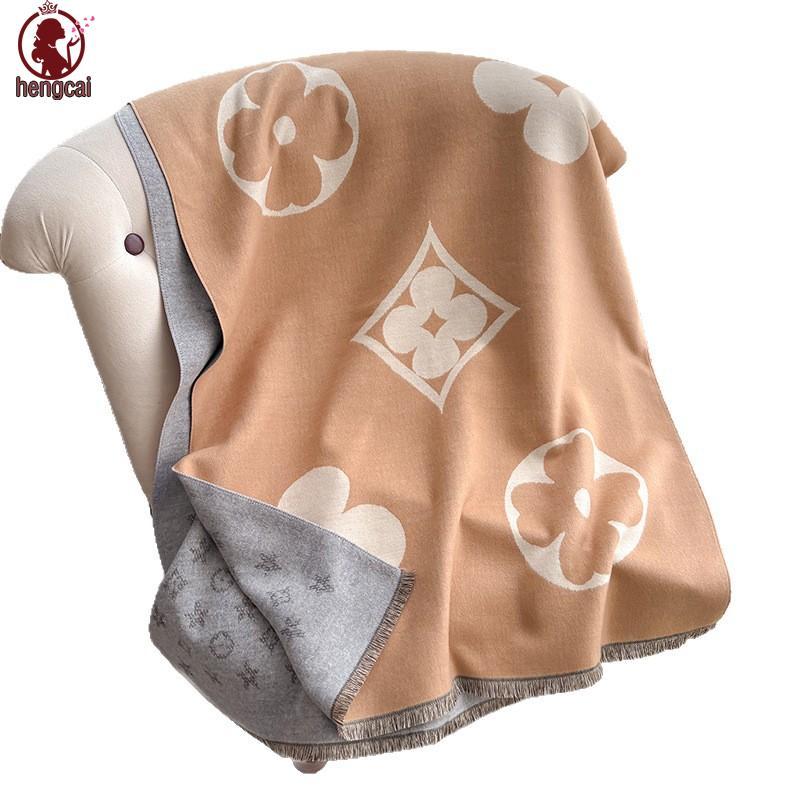 Khăn choàng Jacquard hai mặt dành cho nữ - Dày dặn và thời trang