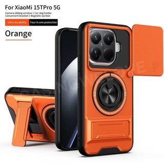 Ốp Điện Thoại Cho Xiaomi 17T Pro 5G 2026 Xiaomi 17T 15T 14T 17 Pro Max Ultra 4G 5G Vỏ Vòng Từ Tính Vỏ Điện Thoại Chống Sốc Đẩy Kéo Camera Bảo Vệ Mặt Sau