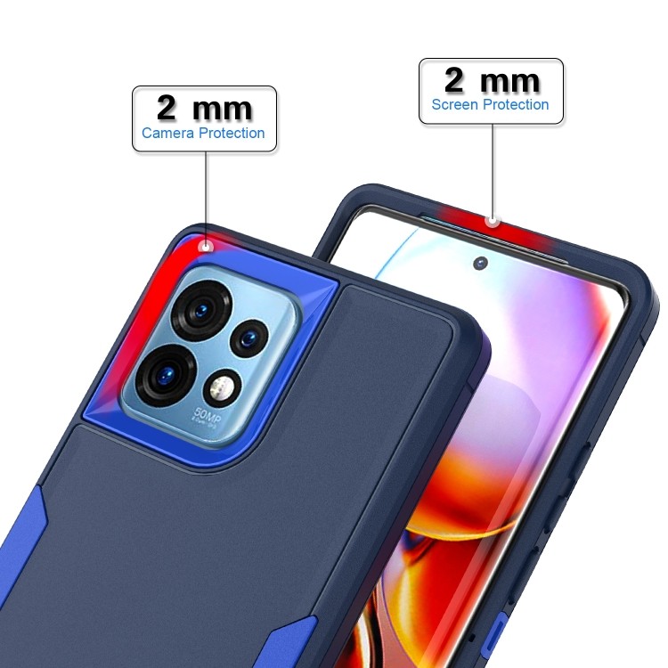 Ốp điện thoại TPU 2 trong 1 PC + TPU cho Motorola Edge+ 2022/2023, G Pure 2021, Moto G 5G 2022/2023