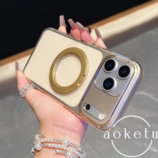 Ốp điện thoại PC từ tính xoay trong suốt chất lượng cao thích hợp cho iPhone 13 14 15 16 17 Pro Max trong suốt cao bao gồm tất cả các ốp lưng cứng chống rơi