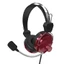Gaming Headsets With Microphones For Laptop PC 3.5mm Cord Earphones Black White Blue