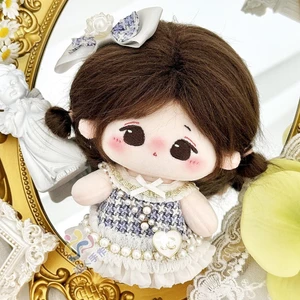 10CCm Quần Áo Cho Bé 10CCm Thường Cơ Thể Cotton Búp Bê Quần Áo Labubububububudu Nhỏ Hương Thơm Váy Phù Hợp Với 4.3