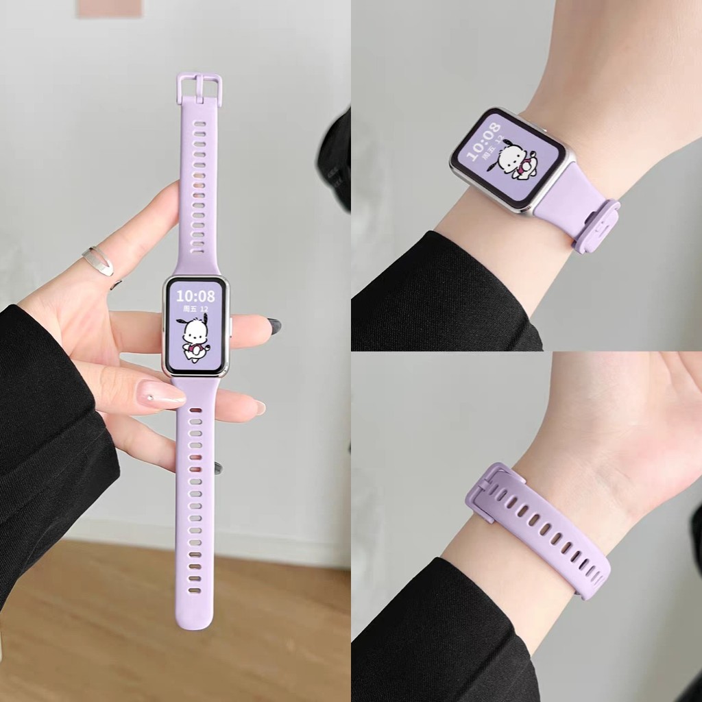 Dây Đeo Silicon Cho Huawei Band 11 Thay Thế Thể Thao Thoáng Khí Vòng Tay Correa Cho Huawei smart Band 11 Pro Phụ Kiện