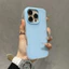 Ốp lưng Hai trong một iPhone cho17 16 15 14 13 12 11 Promax 7 8 Plus X XR XSMax SE Ốp lưng silicon TPU chống sốc chống