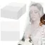 DARON 100 Chiếc Mũ Bảo Vệ Trang Điểm Mặt, Áo Bảo Vệ Trang Điểm Thoáng Khí Dùng Một Lần, Nhẹ Lớn Không Mùi Mỏng Trang Điểm Quần Áo Bảo Vệ Cửa Hàng Cô Dâu