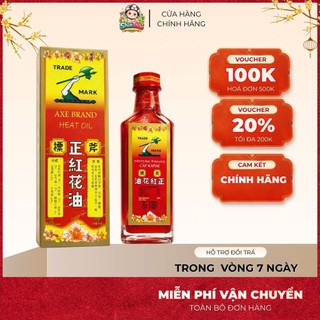 [MẪU MỚI] Dầu Nóng Xoa Bóp Axe Brand (Cây Búa Đỏ) 32ml – Dầu Nóng Massage Giảm Đau Nhức Cơ, Bong Gân, Thư Giãn Cơ Thể