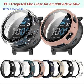 Bộ bảo vệ Amazfit Active Max A2557 — phụ kiện vỏ cản có kính cường lực cho Amazfit Active Max
