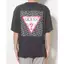 GUESS Áo Thun Nữ Tay Ngắn Logo Tam Giác, Chất Liệu Mềm Mại 200GSM