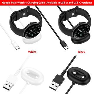 Đế cáp sạc từ tính cho Google Pixel Watch 4 (41 mm / 45 mm), Bộ chuyển đổi nguồn sạc USB ‐ A / USB ‐ C cho gia đình và văn phòng, 2026