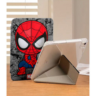 Marvel Spider-Man Ốp bảo vệ gập chữ Y cho iPad cho Air 4/5/6/7/8 M3 M5 iPad Gen 11 A16, Pro 11 M4 Chống sốc