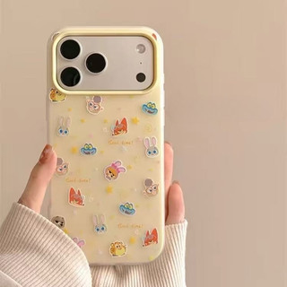 Ốp điện thoại nữ tính 2 trong 1 17pro max có thể so sánh cho iPhone 16pro 16plus 15promax 14pro Vỏ 14plus 15plus Vỏ Kawaii