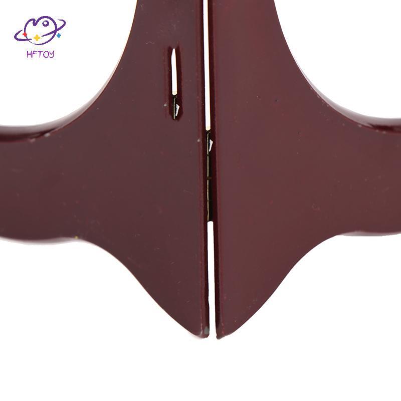 HFTOY Gỗ Giá Treo Gỗ Bàn Cưới Thẻ Ảnh Đứng Tấm Hiển Thị Giá Đỡ Trang Trí Nhà ~