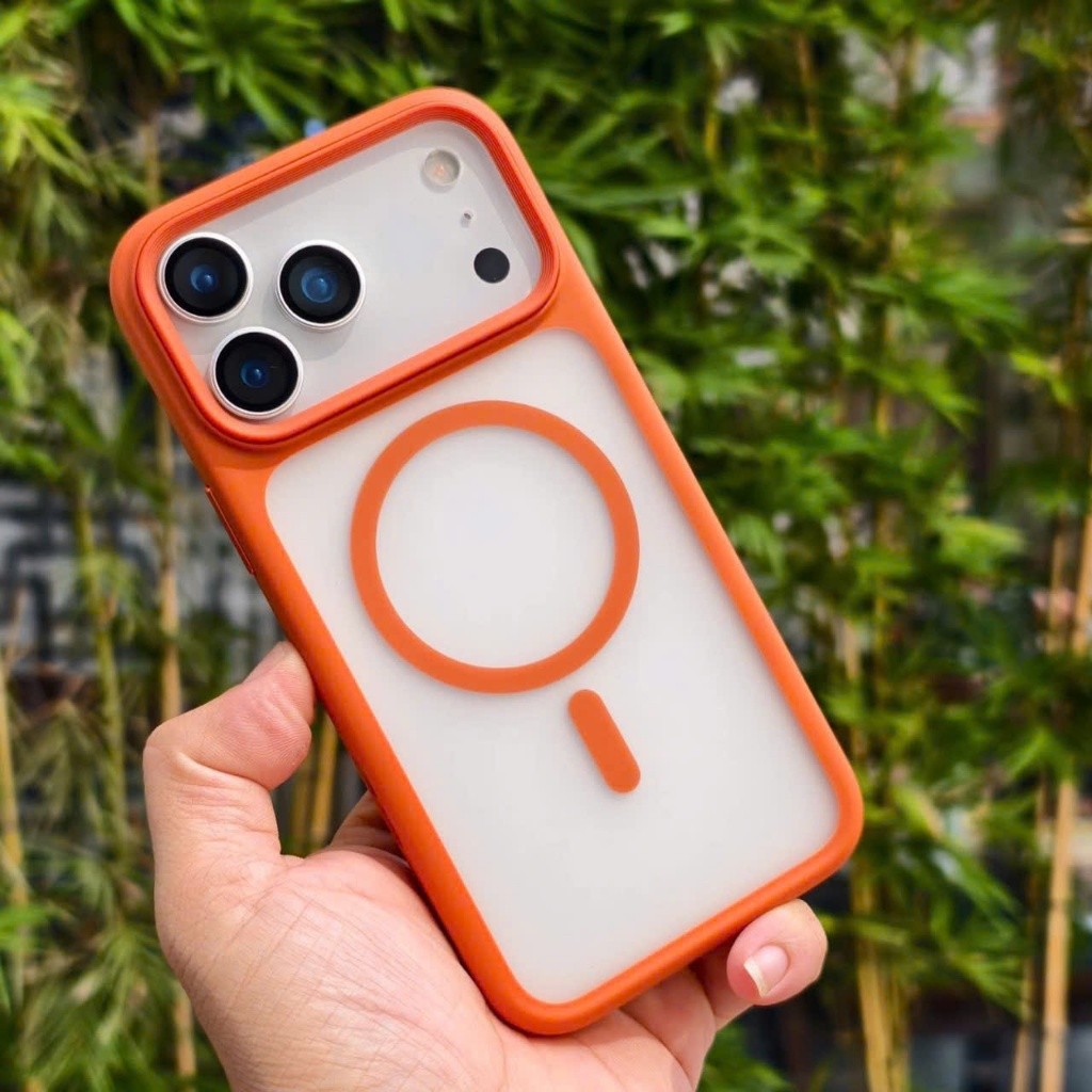 [Chính Hãng] Ốp Lưng Likgus Viền Màu Cho iPhone 17 Pro Max / 17 Air - Mặt Lưng Nhám Chống Vân Tay, Nút Camera Control
