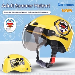 QMP VAR Mới Tiêu Chuẩn Quốc Gia Điện Xe Máy Bốn Mùa Mũ Bảo Hiểm Đa Năng Nam Dễ Thương Harley Nửa Mũ Bảo Hiểm Nữ Mùa Hè Mũ Bảo Hiểm