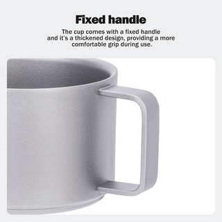Boundless Voyage Titanium Espresso Cup 100ml Mini Đôi Tường Trà Cà Phê Cốc Kim Loại Nhỏ Giọt Drinkware Cho Du Lịch Văn Phòng Tại Nhà