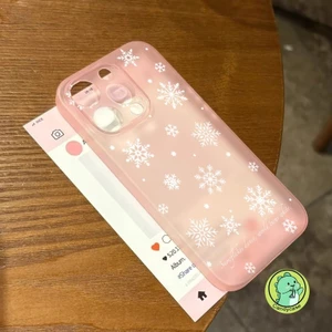 Ốp Mờ Bông Tuyết Cho OPPO A80 A79 A78 A77 A77S A76 A74 A60 A59 A59S A57 A57S A57E A56S 2022 2023 5G 4G Vỏ Điện Thoại Mềm Trong Suốt Ins Phong Cách Cô Gái Dễ Thương