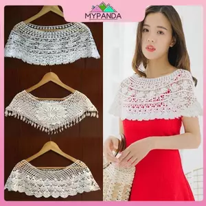 MYPANDA Khăn Choàng Cưới Ren Hoa Hướng Dương - Phù Hợp Đám Cưới và Dạ Hội