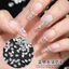 Dây chuyền công chúa Đeo móng tay Hoa phong phú Zircon Đáy phẳng Chamfering Giọt nước Làm móng tay Kim cương Trắng Mini Zircon Khâu