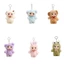 COO Hoạt Hình Búp Bê Mềm Móc Khóa Với PP Cotton Đổ Chìa Khóa Túi Và Ba Lô Nhiều Màu Sắc Hợp Thời Trang Trang Trang Trí Xe Hơi