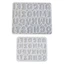 KIKIN Chắc Chắn Silicone Bảng Chữ Cái Đồ Trang Trí Khuôn Phụ Kiện Độc Đáo Làm Khuôn Cho Trang Sức Tùy Chỉnh Và Trang Trí