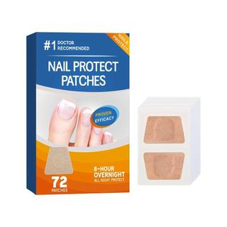 Nail Renewal Patches 72 Pieces Fingernail Patches Professional Toenail Wrap for Fingernail Restoration Pedicure wsdvn