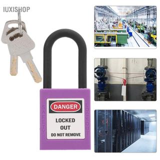 iuxishop An toàn Tagout Khóa cách điện Ổ khóa chùm ngoài trời cho điện khí nén thủy lực (màu xanh lá cây)