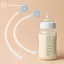 Ge 2 Chiếc Trẻ Em Chai Rơm Chất Lỏng Silicon Ăn Sippy Cốc Uống Phụ Kiện Cho Bé Trẻ Em Chai n