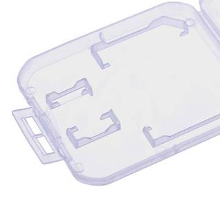 Any2Get5% tắt 10 Cái Hộp đựng thẻ nhớ bằng nhựa trong suốt sti Micro SD TF Hộp lưu trữ Hộp bảo vệ