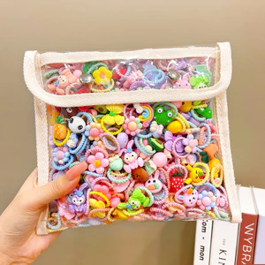 Phong Cách Hàn Quốc Phụ Kiện Tóc Cho Bé Hoạt Hình Có Thể Siêu Dễ Thương Kích Thước Nhỏ Không Làm Tổn Thương Dây Buộc Tóc Trẻ Em Trẻ Em Băng Đô Kẹo Tóc 26.4.20